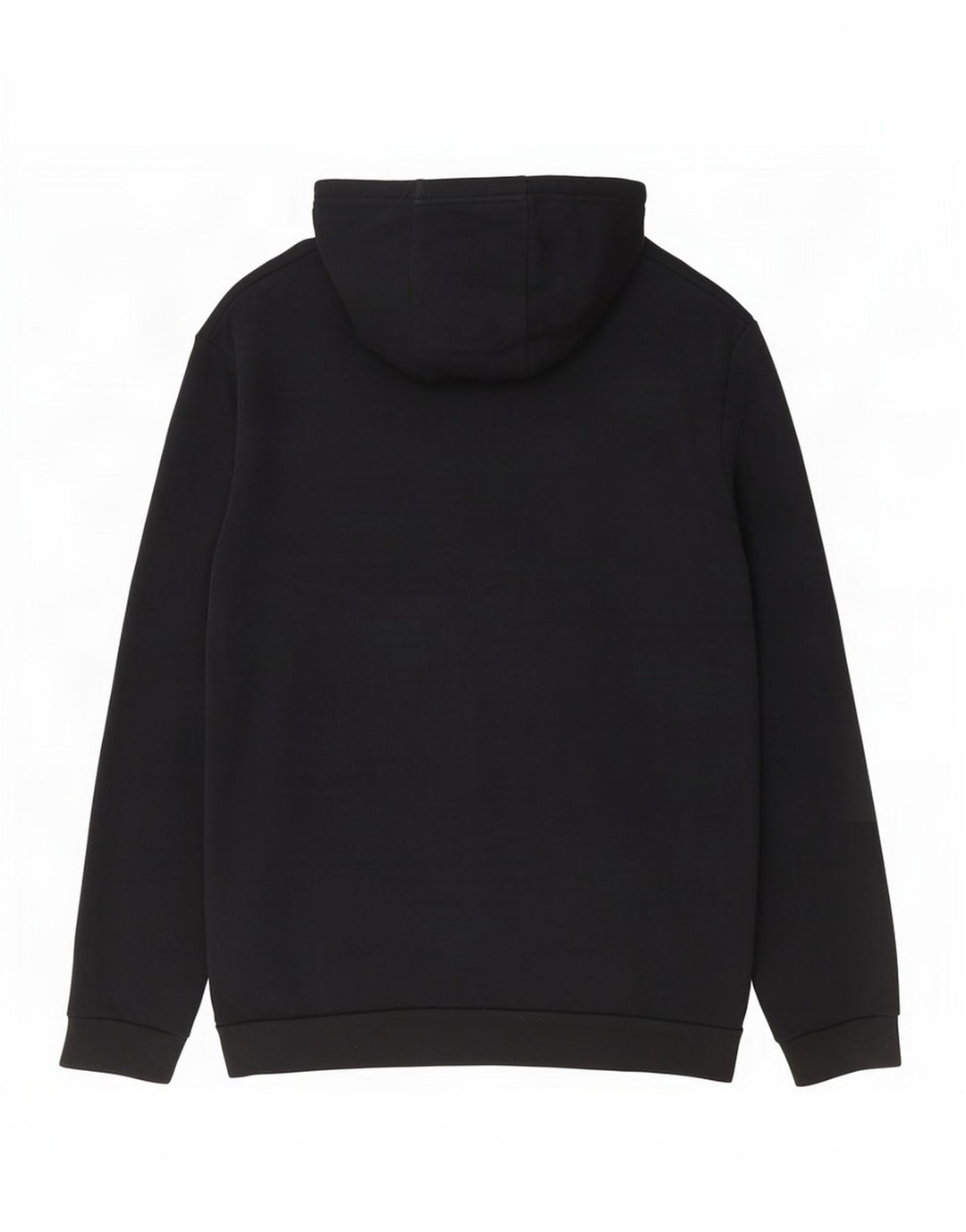 Adidas Mens Hoodie Jumper Médio Algodão Preto