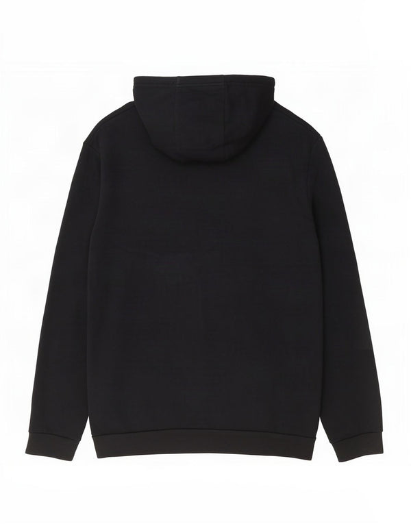 Adidas Mens Hoodie Jumper Médio Algodão Preto