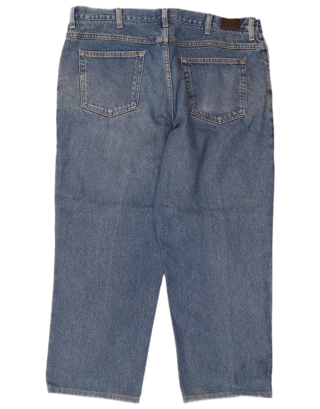 Calça jeans reta masculina L.L.Bean W38 L29 algodão azul