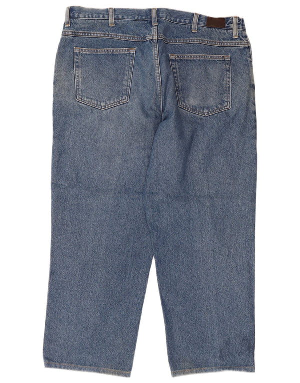 Calça jeans reta masculina L.L.Bean W38 L29 algodão azul