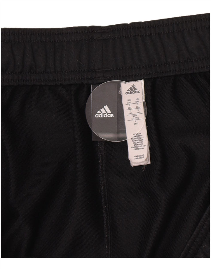 Calça de treino masculina Adidas 2XL poliéster preto
