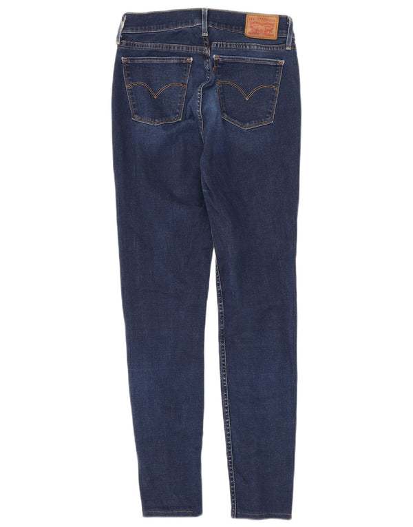 Calça jeans feminina Levi's 710 Super Skinny W28 L29 azul marinho