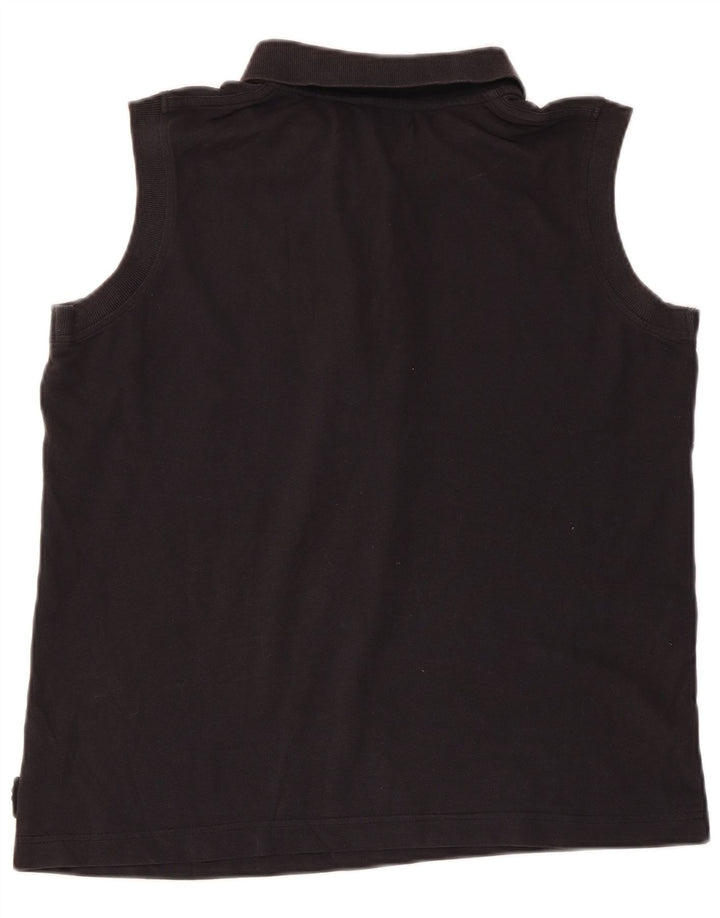 Camisa polo feminina sem mangas KAPPA UK 18 XL preta