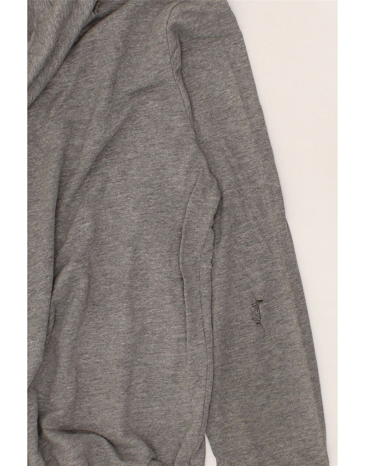 JACK & JONES Mens Graphic Hoodie Jumper 2XL Grey Cotton Vintage Jack & Jones and Second-Hand Jack & Jones from Messina Hembry 