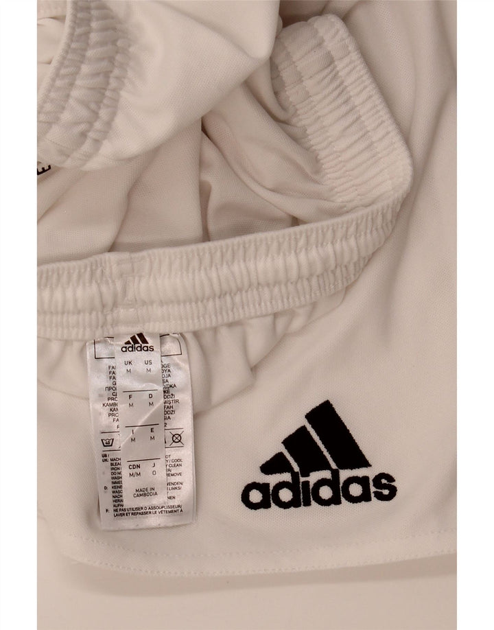 Adidas Mens Aeroready Sport Shorts Médio Branco Poliéster