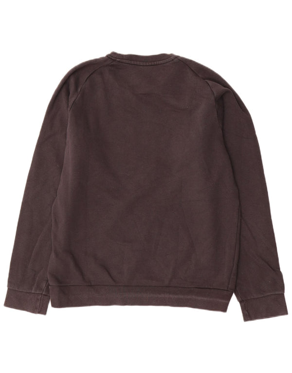 Adidas Mens Moletom Jumper Médio Algodão Preto