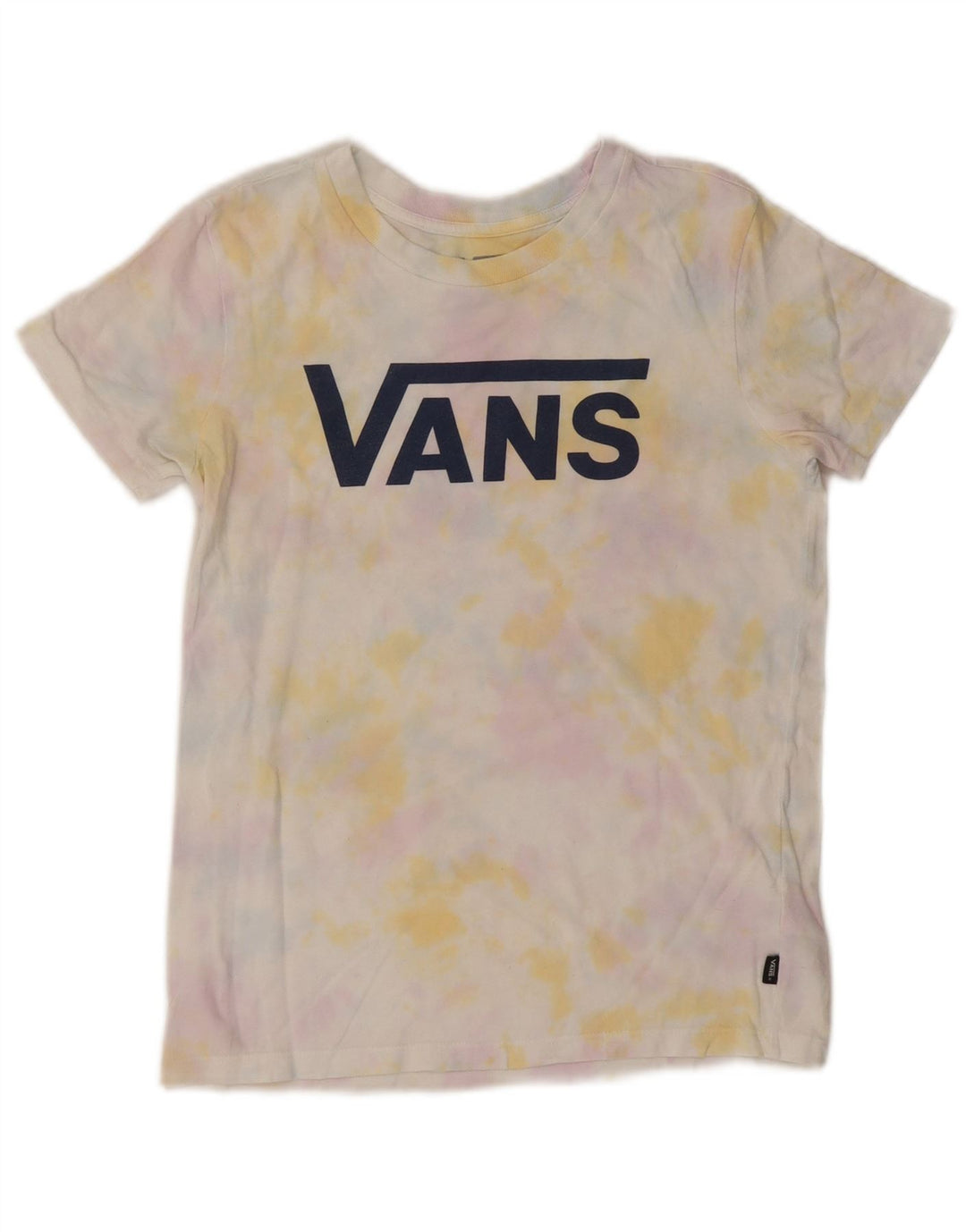 Camiseta feminina VANS com estampa gráfica UK 6 XS multicolorida tie-dye algodão