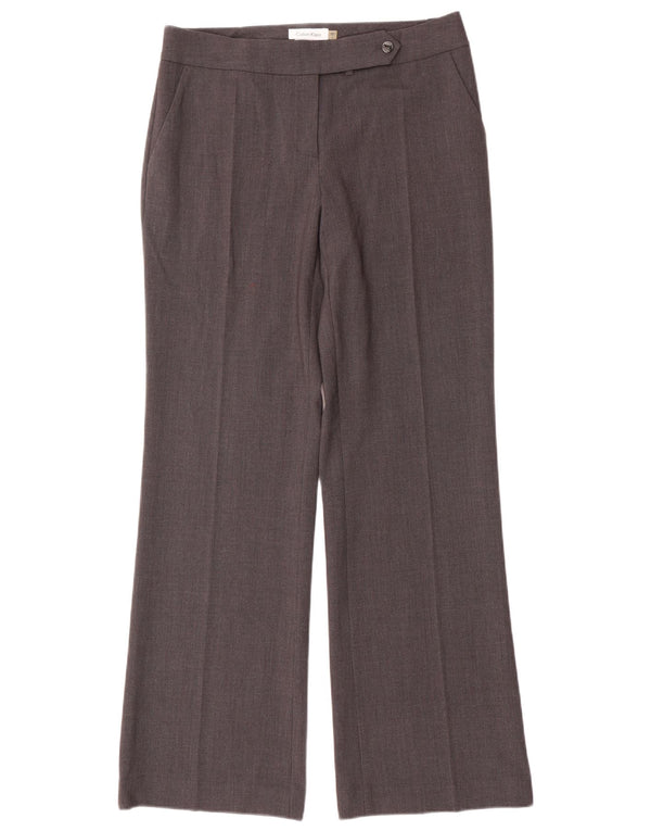 Calvin Klein Calça feminina de ajuste clássico US 6 pequena W32 L32 cinza