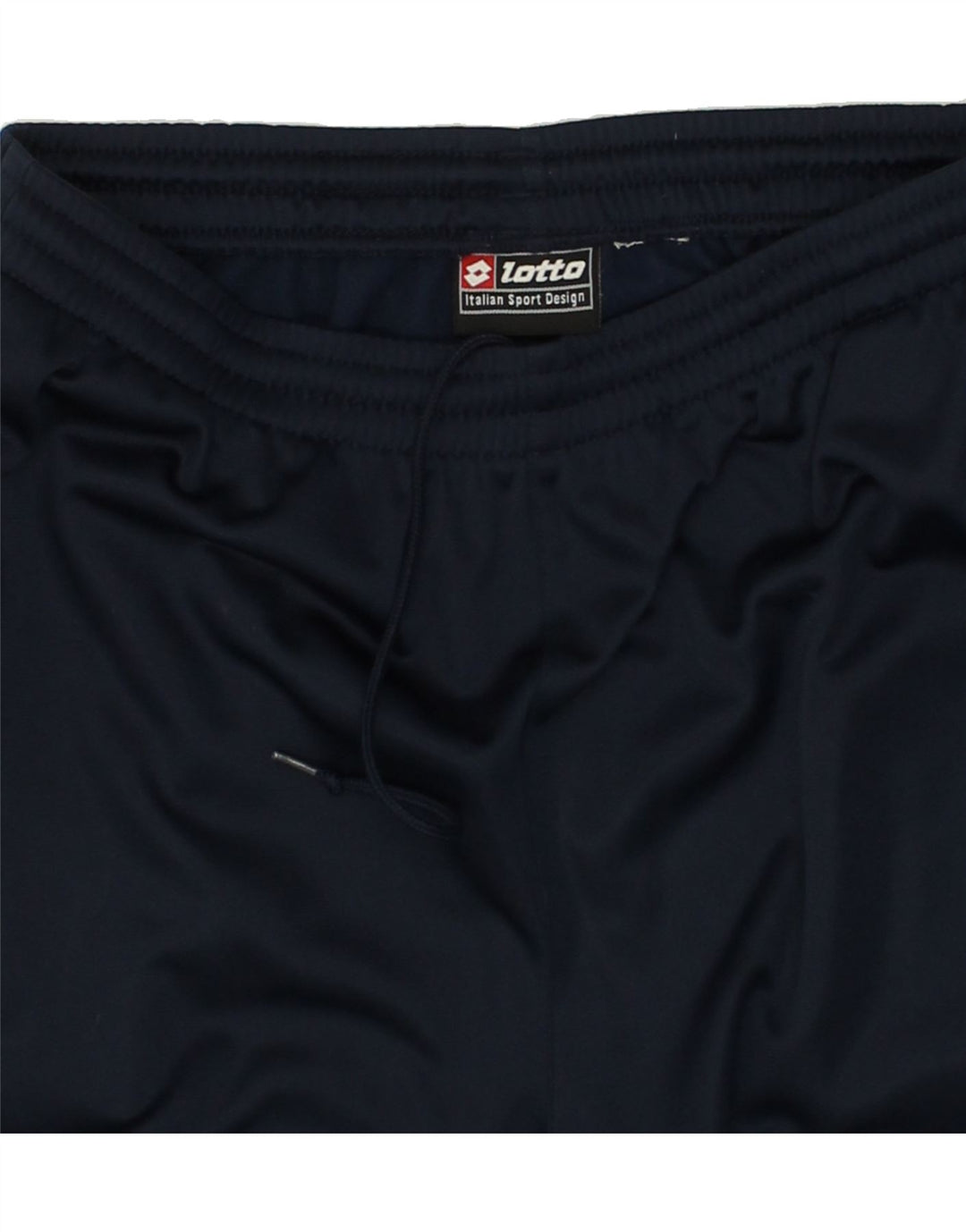 LOTTO Mens Tracksuit Trousers Medium Navy Blue | Vintage Lotto | Thrift | Second-Hand Lotto | Used Clothing | Messina Hembry 