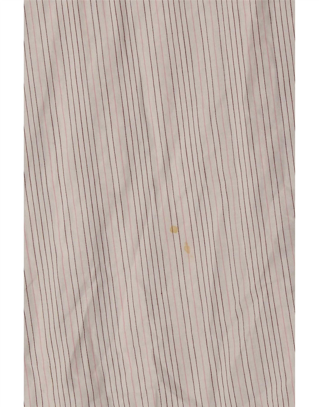 Camisa masculina French Connection XL algodão listrado branco