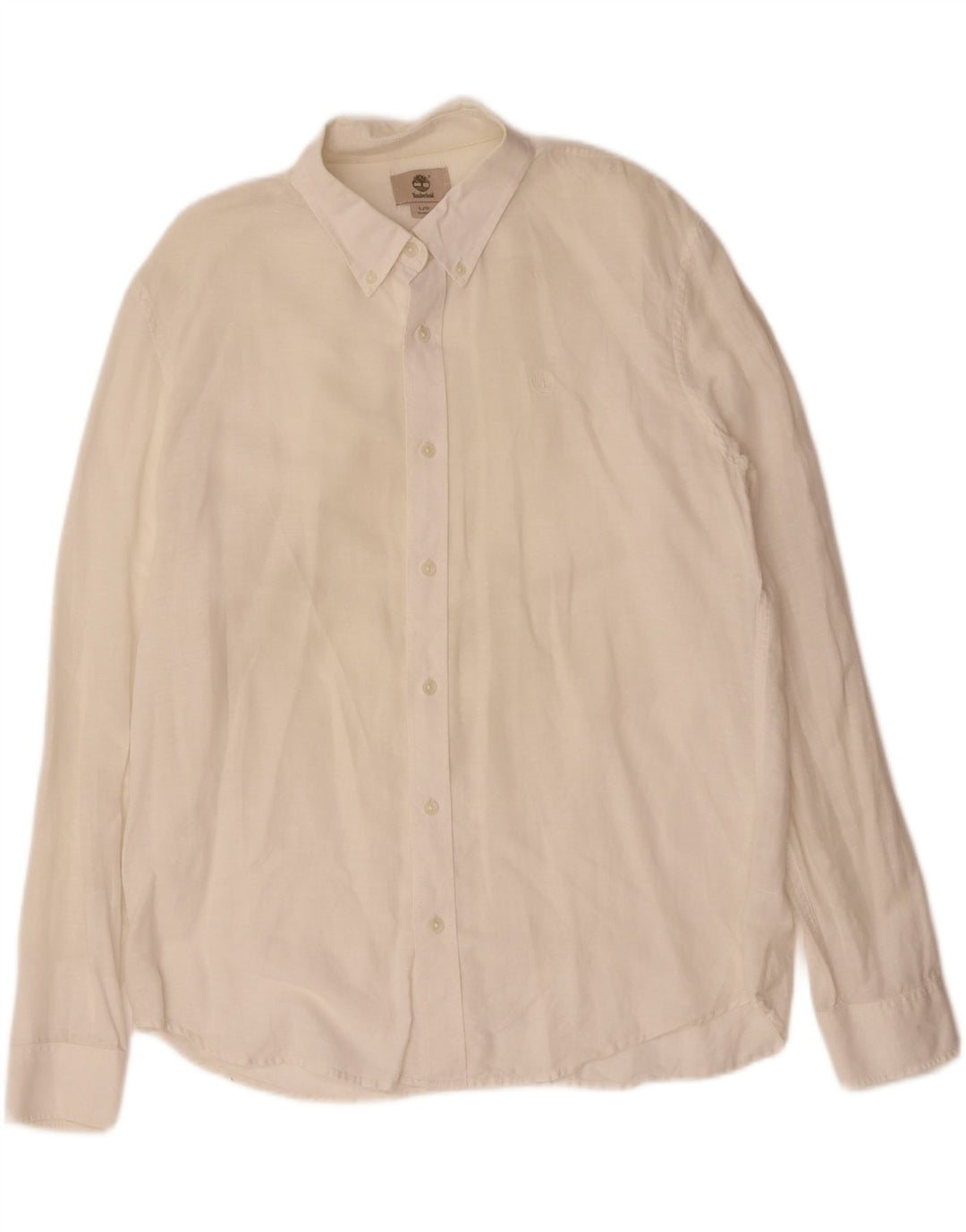 Camisa masculina slim fit TIMBERLAND grande off white
