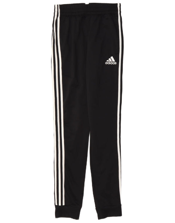 Adidas Mens Treino Calças Joggers UK 32/34 XS Poliéster Preto