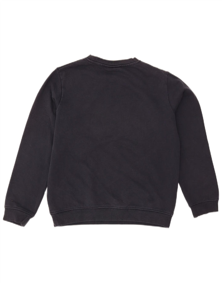 Suéter gráfico Ellesse Boys 11-12 anos azul marinho algodão