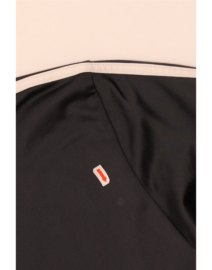 Adidas Mens Tracksuit Top Jacket UK 44/46 Grande Cinza Poliéster