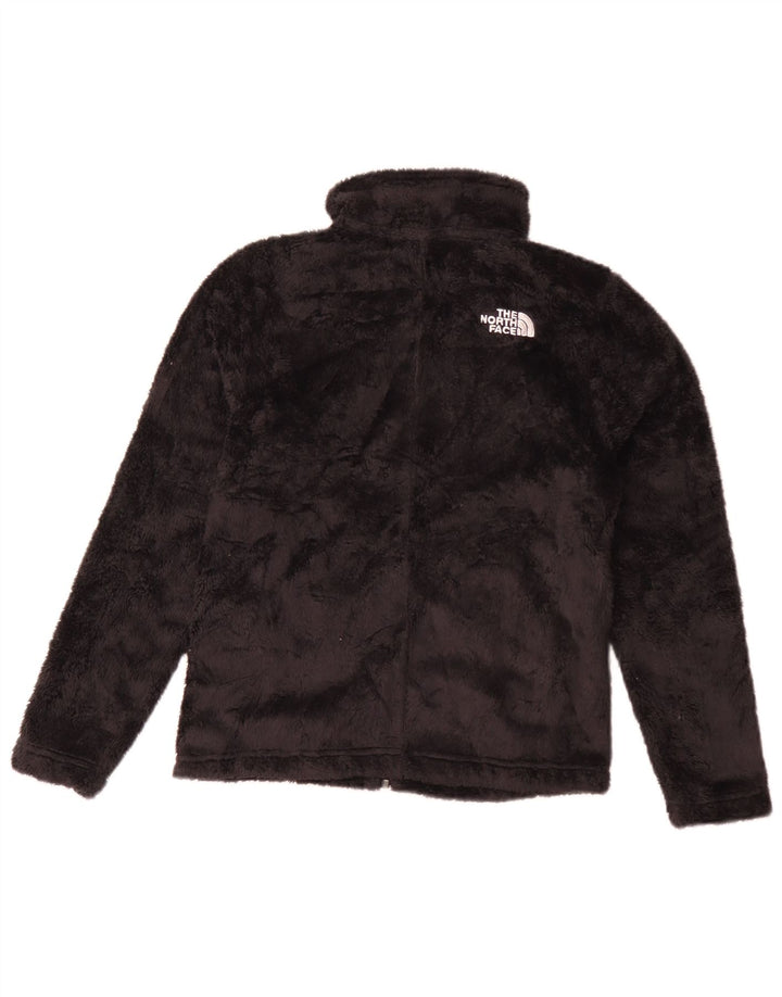 Jaqueta de lã The North Face para meninas 9-10 anos médio preto poliéster
