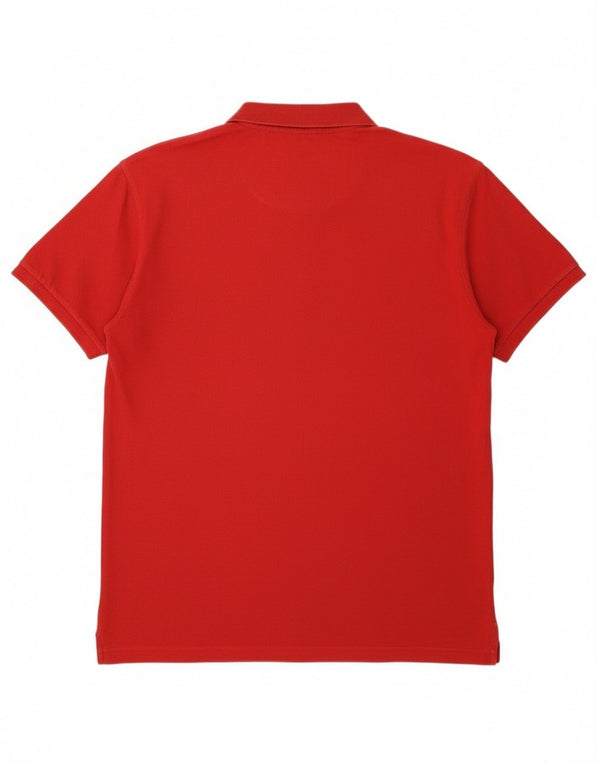 Camisa polo masculina Gant XL algodão vermelho