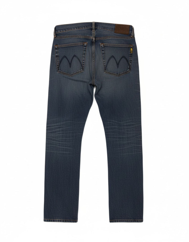 MELTIN' POT Jeans retos femininos W30 L29 algodão azul