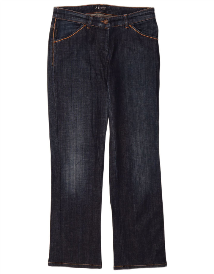 Calça Jeans Bootcut Feminina Armani W28 L31 Azul Marinho