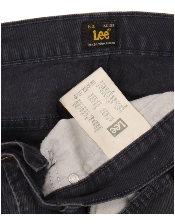 Lee Mens Blake Straight Jeans W36 L30 Azul Algodão