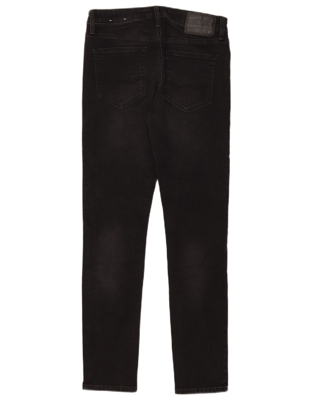 Jeans skinny feminino American Eagle W30 L30 algodão preto