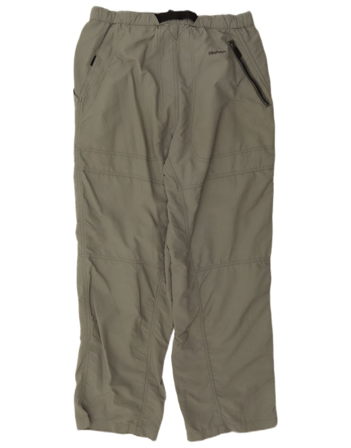 Rohan Calça masculina reta cargo impermeável média W32 L29 cáqui