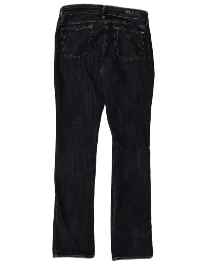 Jeans slim feminino GUESS W30 L32 azul marinho algodão