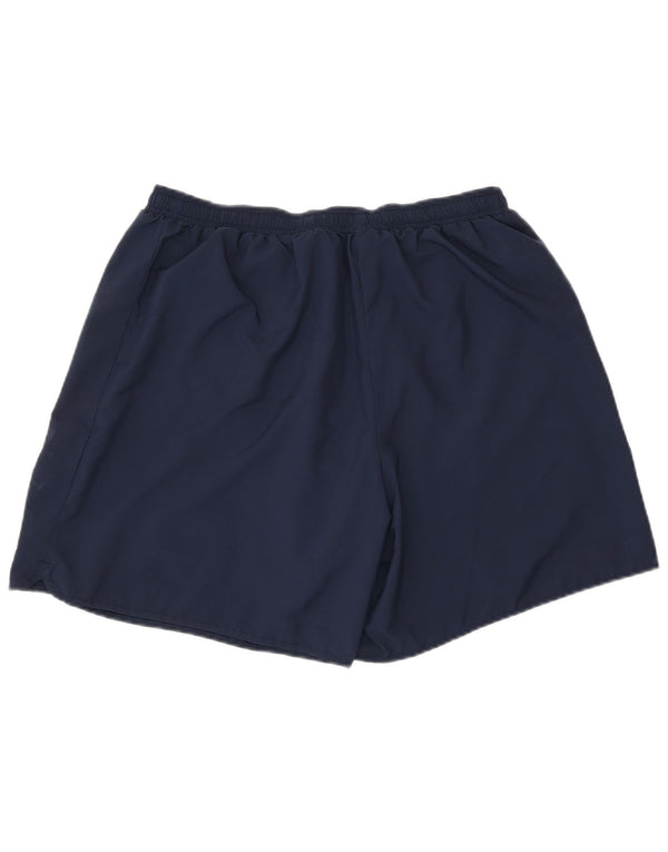 Shorts esportivos masculinos THE NORTH FACE grandes poliéster azul marinho