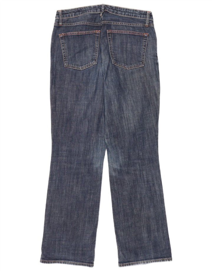 Jeans feminino Gap Stretch Bootcut US 12 grande W32 L29 algodão azul