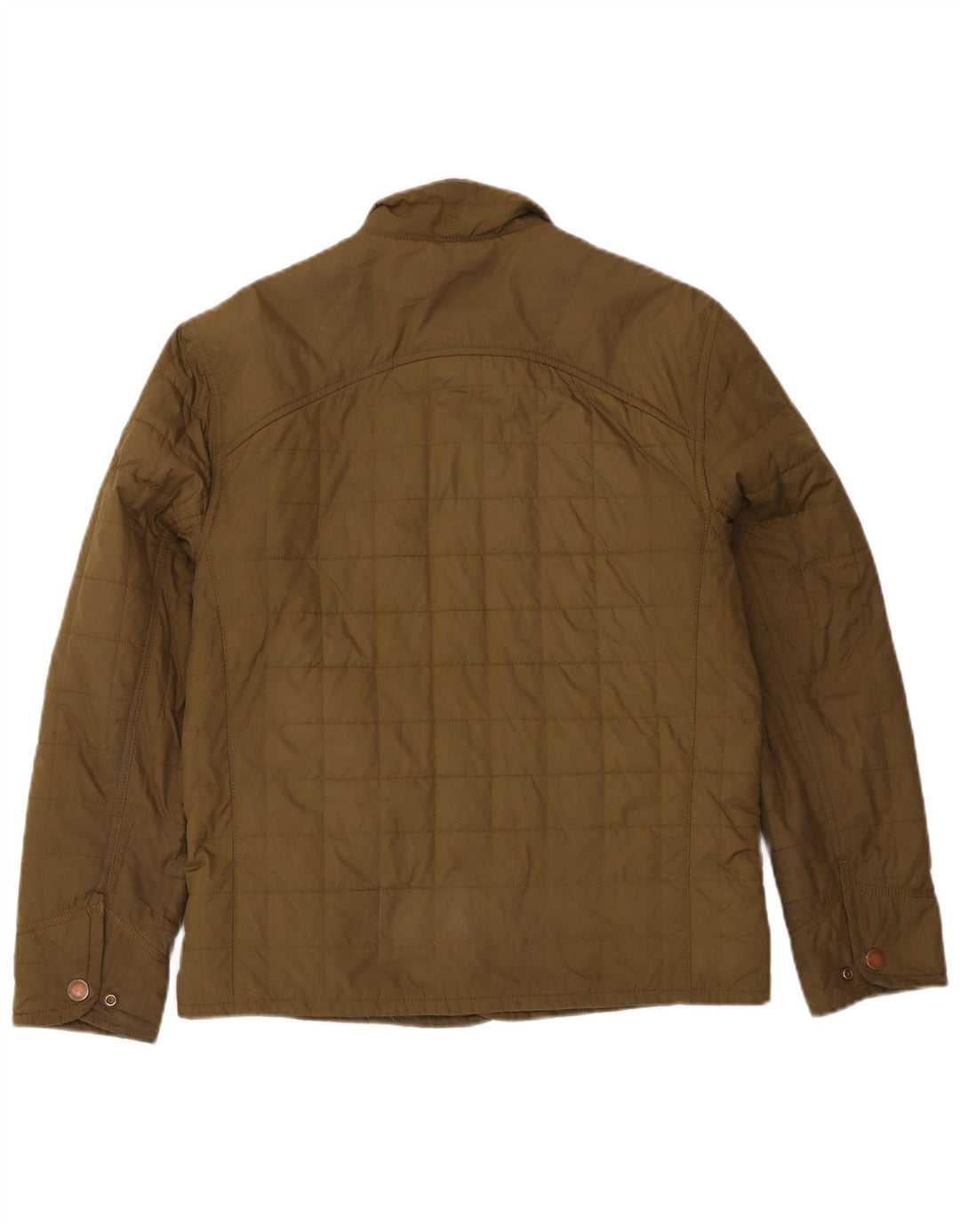 Jaqueta utilitária masculina Timberland UK 36 poliéster cáqui pequeno