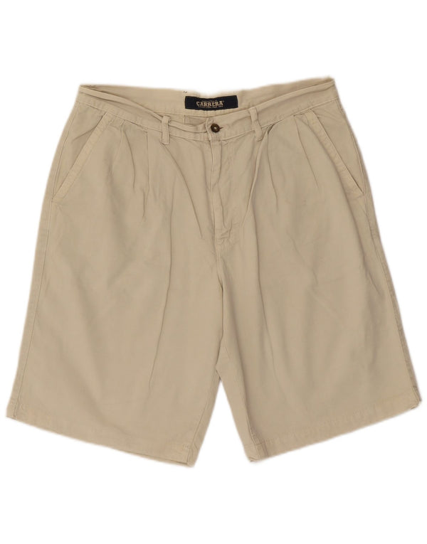 Carrera Mens Pegged Chino Shorts W32 Médio Bege