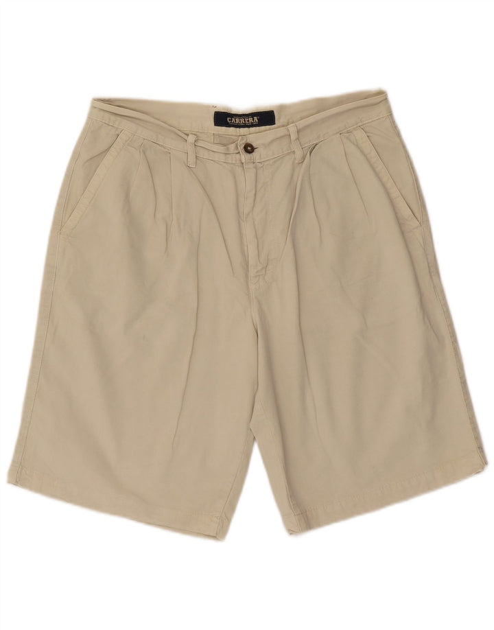 Carrera Mens Pegged Chino Shorts W32 Médio Bege