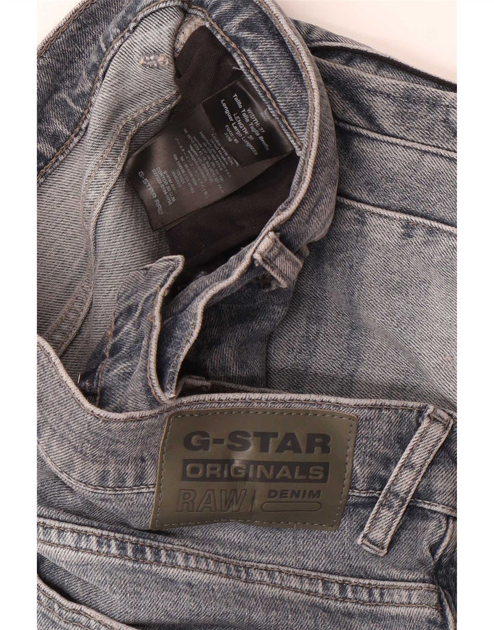 Jeans retos masculinos G-Star W31 L30 algodão azul