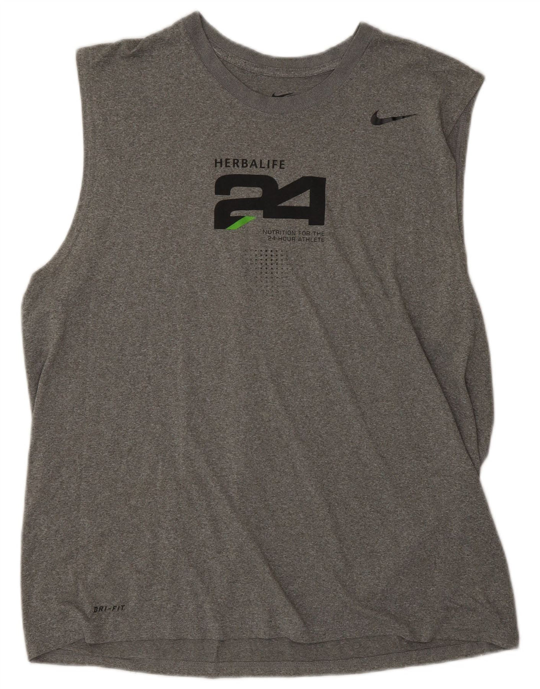 Nike Mens Herbalife Graphic Vest Top XL Cinza Poliéster