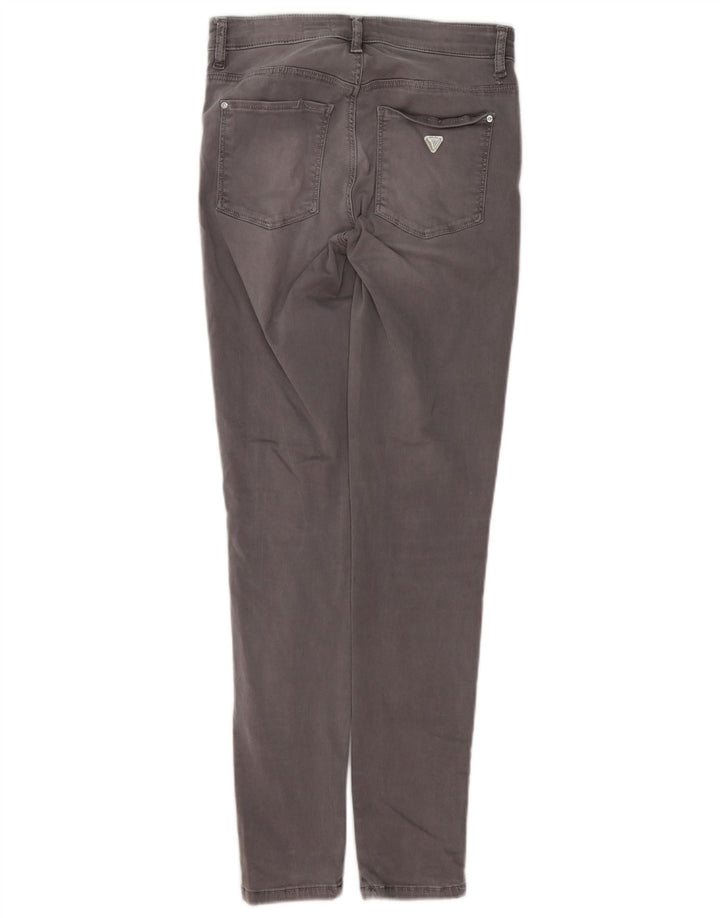 Calça jeans skinny feminina GUESS W26 L30 cinza algodão