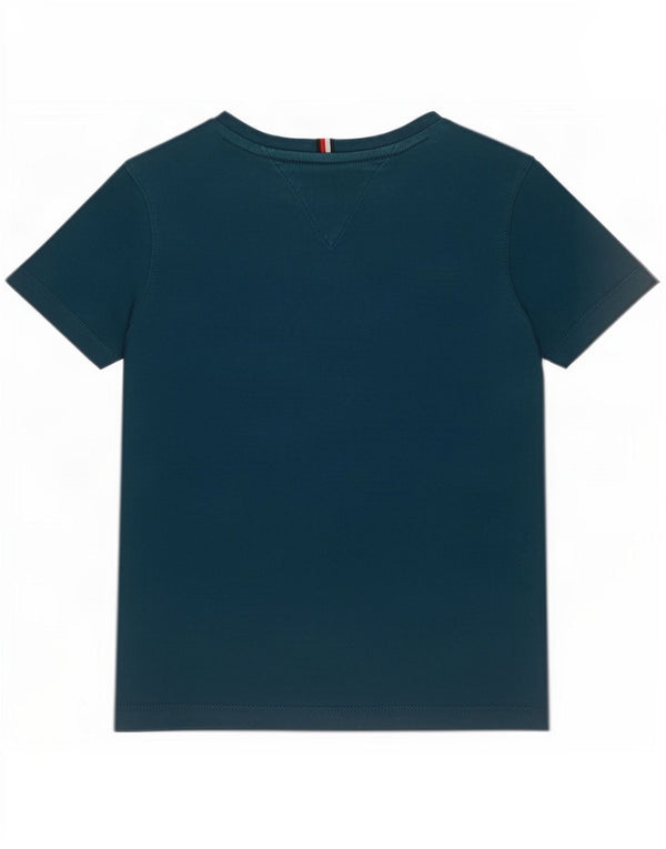 Camiseta Tommy Hilfiger Boys Graphic 7-8 Anos Azul Algodão