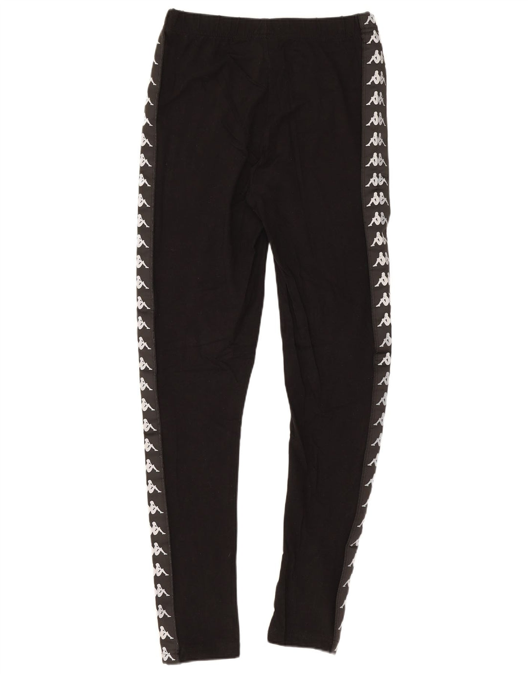 Leggings Kappa Feminino UK 8 Pequeno Algodão Preto