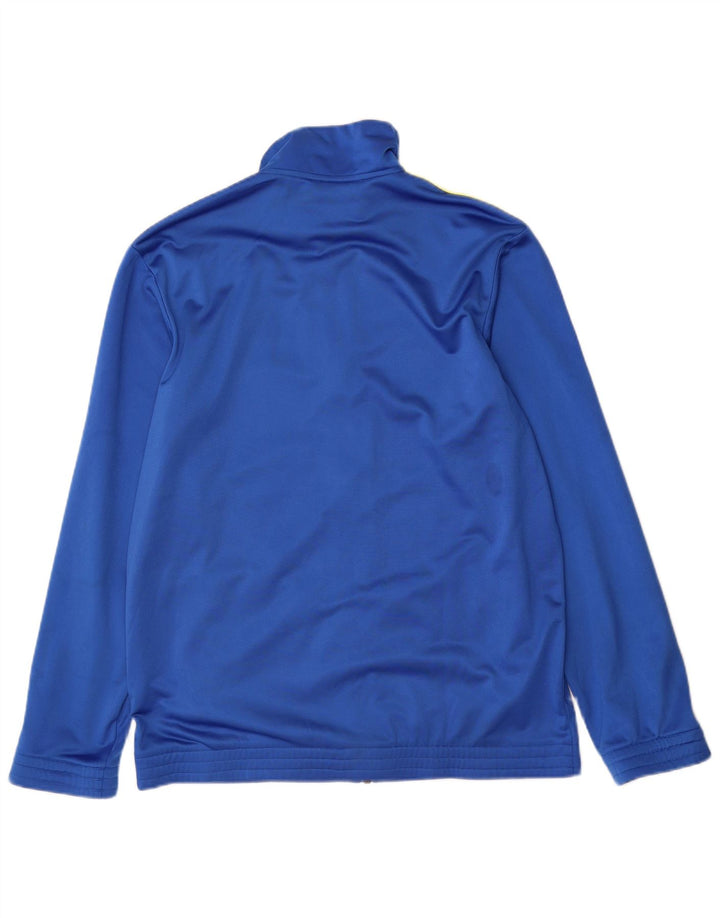 Adidas Mens Tracksuit Top Jacket UK 42/44 Grande Azul Poliéster