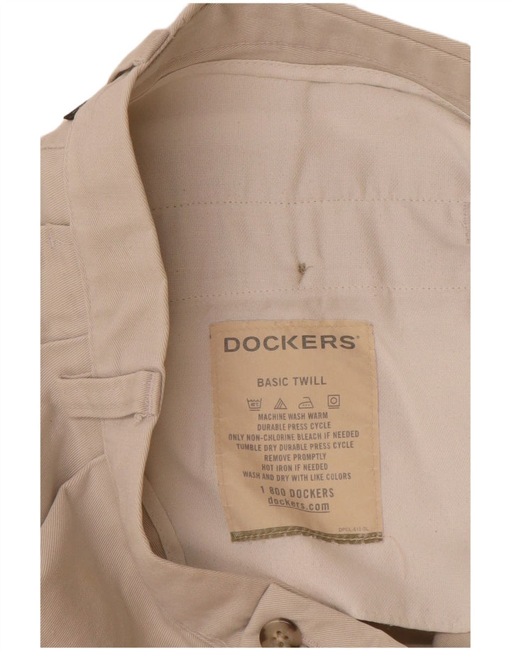 Calça Chino Masculina DOCKERS Pegged W34 L32 Branca