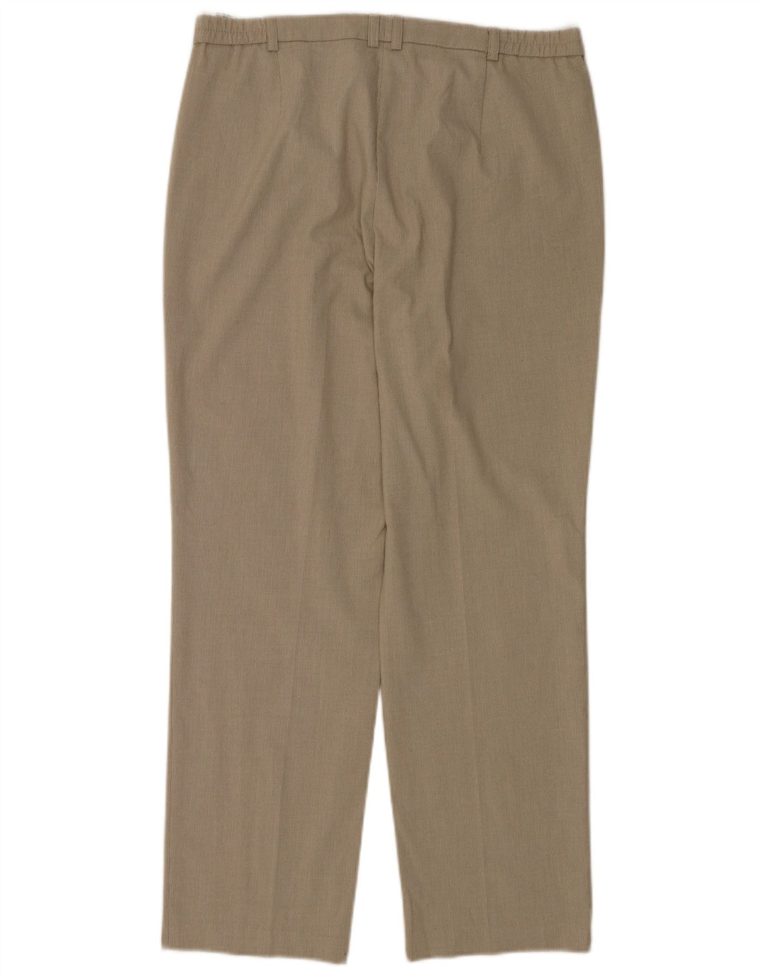 Calça feminina Marks & Spencer Straight Suit Reino Unido 14 Médio W32 L28 Cinza