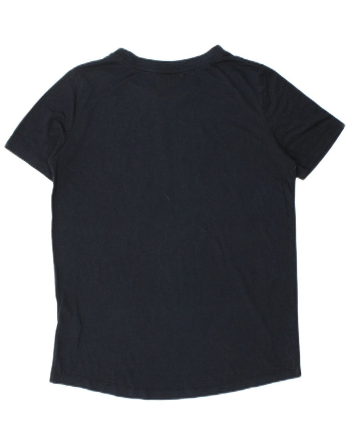 Camiseta Nike masculina gráfica top pequeno poliéster preto