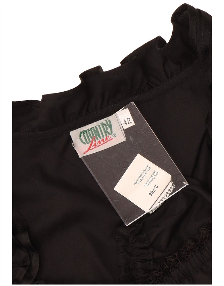 Blusa feminina COUNTRY Top IT 42 poliéster preto médio