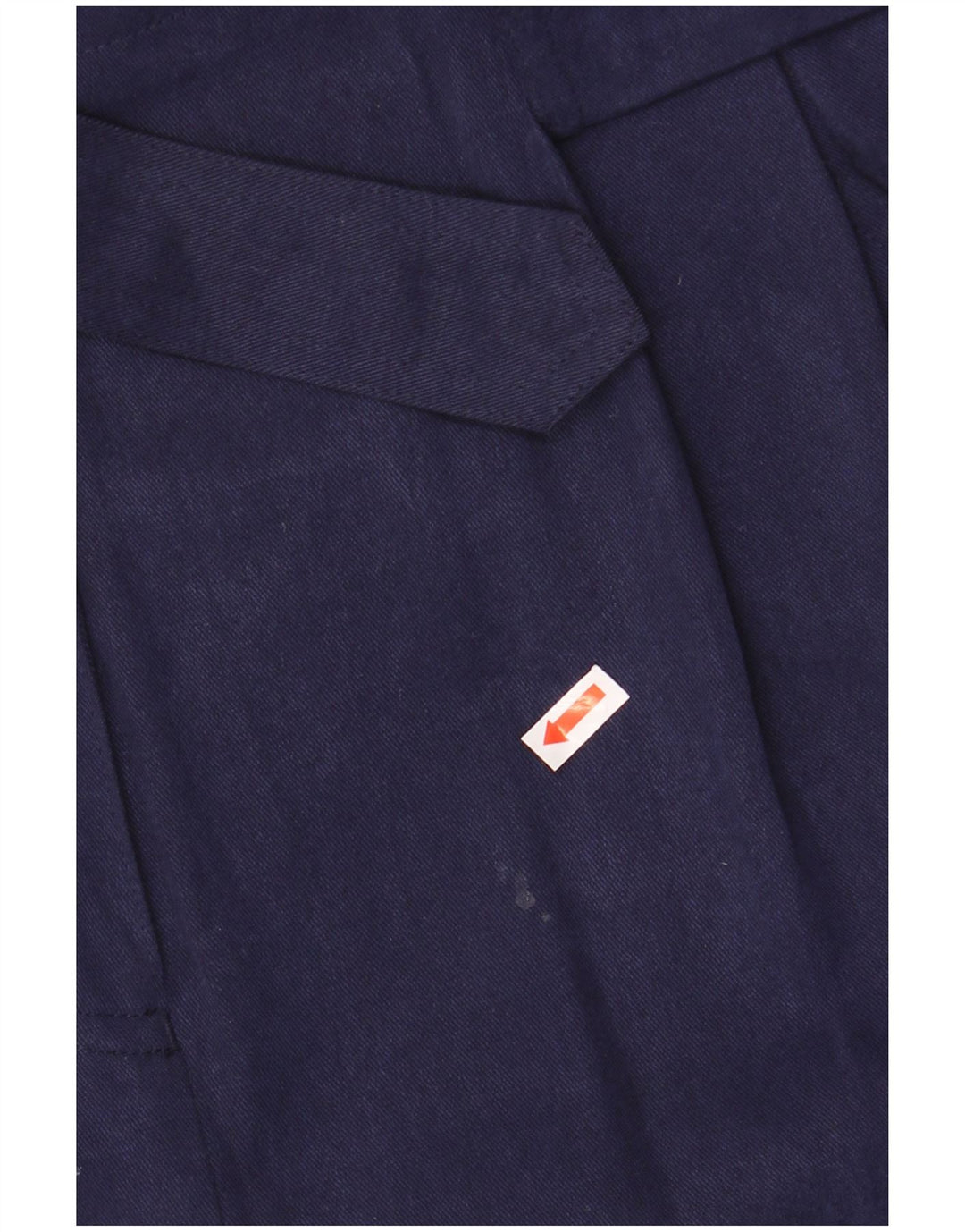 Calça feminina casual WHISTLES com pegged UK 12 médio W30 L28 azul marinho