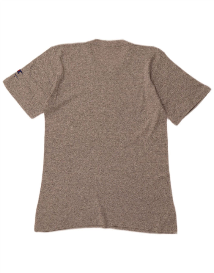 Camiseta masculina CHAMPION Top algodão cinza médio