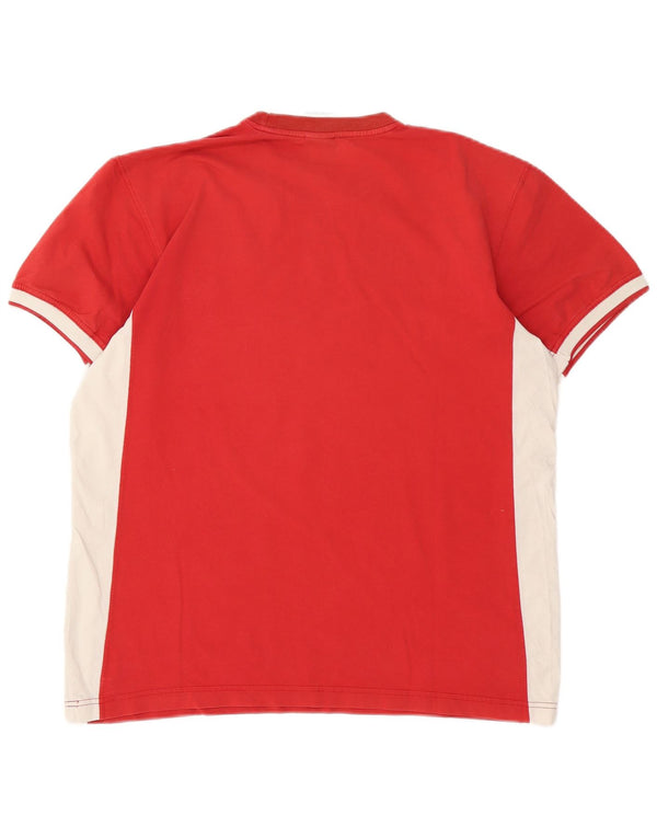 Camiseta Nike Masculina Top UK 45/47 XL Vermelho Colorblock