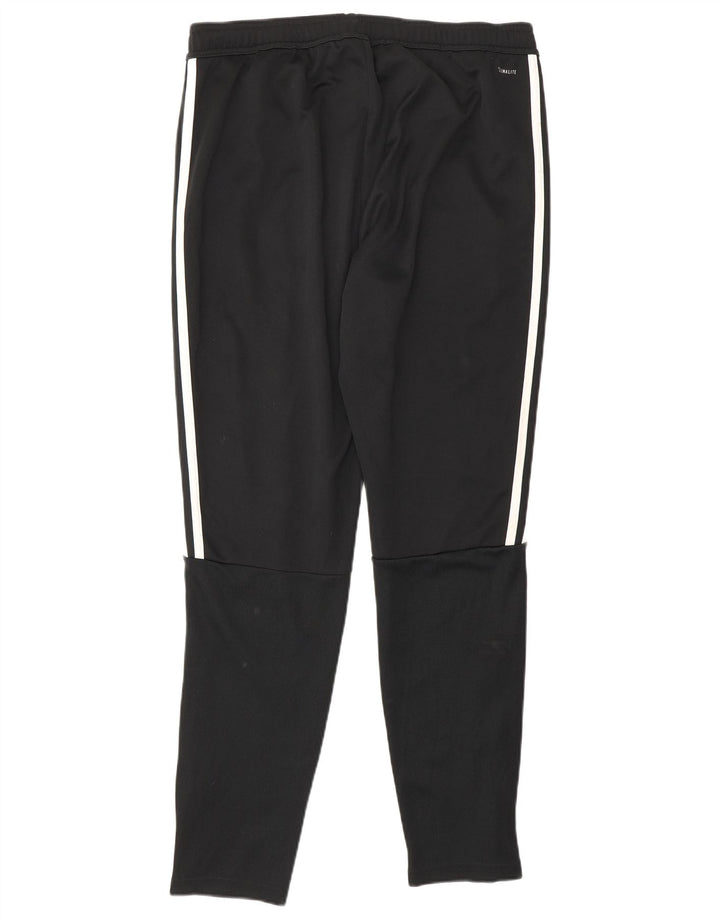 Adidas Mens Treino Calças Joggers Grande Poliéster Preto