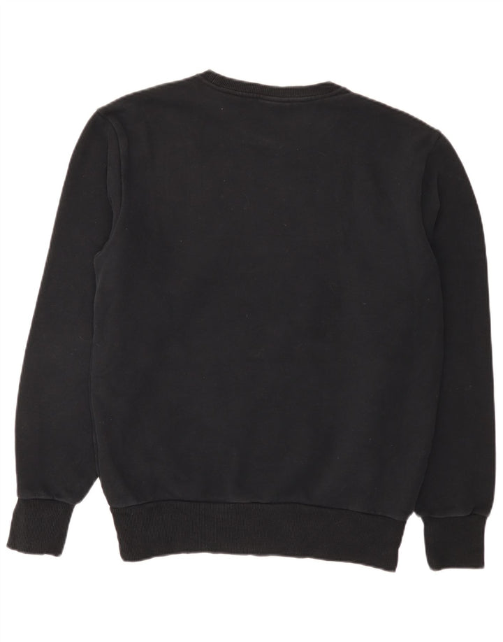ELLESSE moletom masculino jumper médio algodão preto