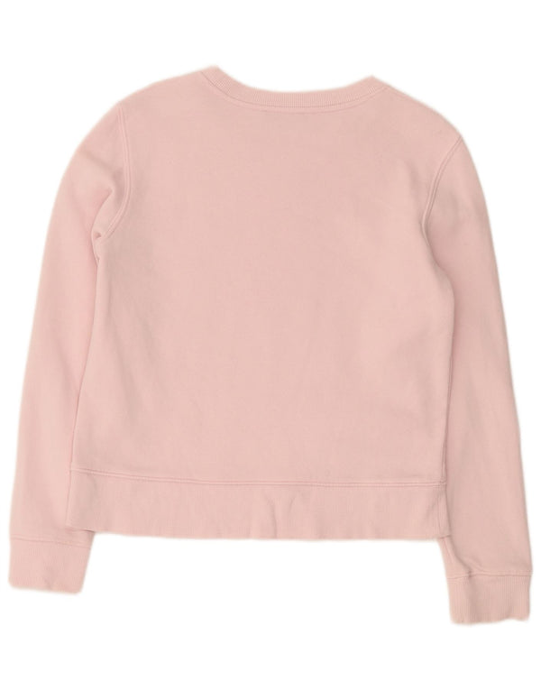 Zara moletom feminino jumper UK 10 pequeno rosa