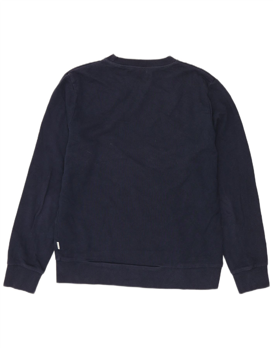 Jack & Jones moletom masculino jumper médio azul marinho algodão