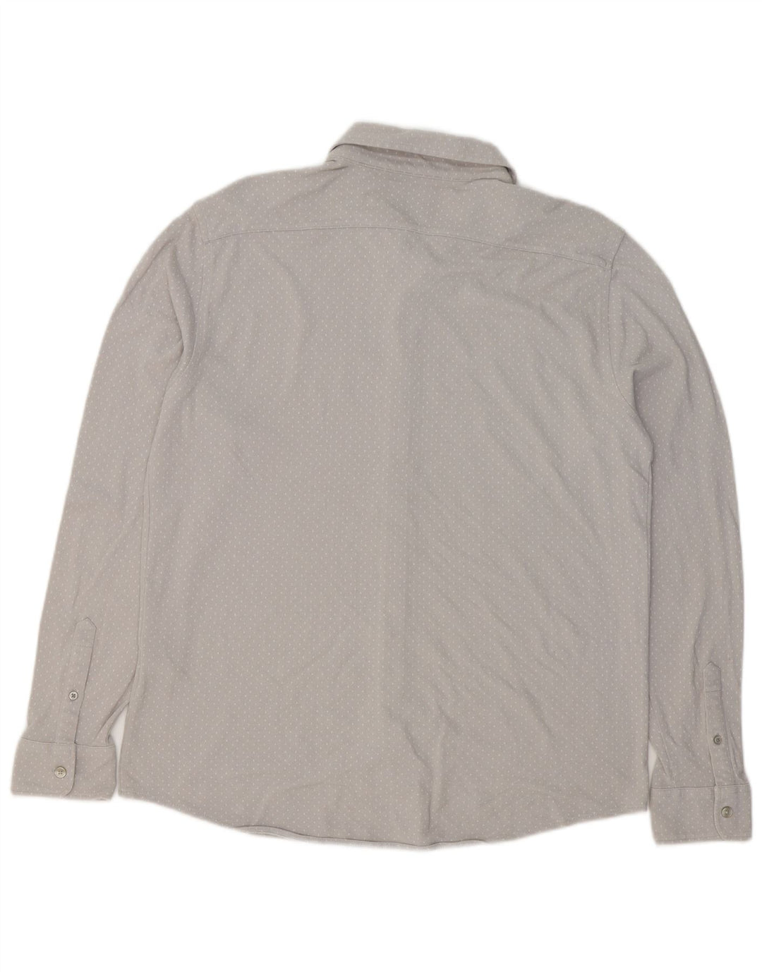Camisa masculina Dockers algodão manchado cinza médio