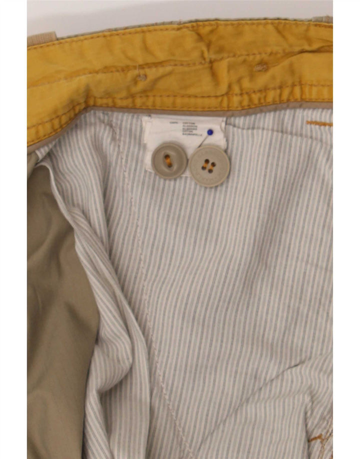Shorts cargo masculino Marlboro Classics Regular Fit W40 XL algodão cáqui